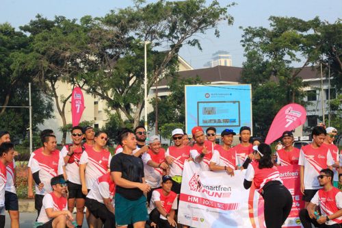 Race photo from Smartfren Run 2024 Vibes