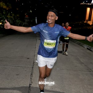 Race photo from BOGORUN 2026
