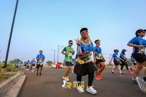 Race photo from ISOPlus Run 2024 Jakarta