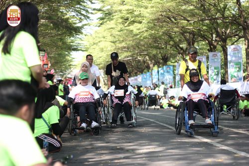 Race photo from Kediri Half Marathon 2024