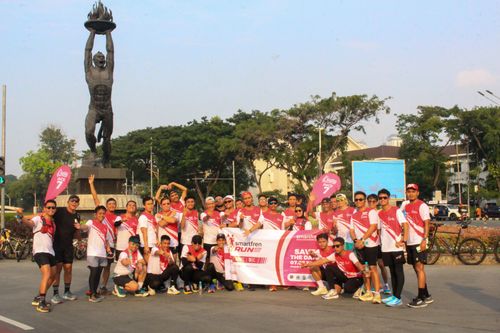 Race photo from Smartfren Run 2024 Vibes