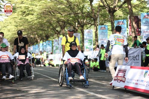 Race photo from Kediri Half Marathon 2024