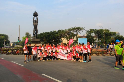 Race photo from Smartfren Run 2024 Vibes