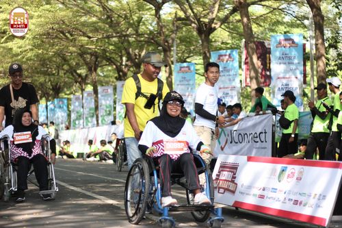 Race photo from Kediri Half Marathon 2024