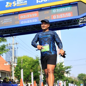 Race photo from SURABAYA ISOPLUS MARATHON 2026