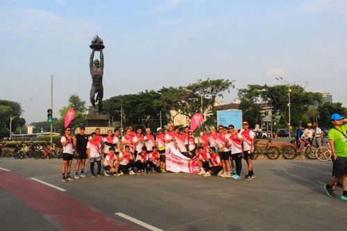 Race photo from Smartfren Run 2024 Vibes