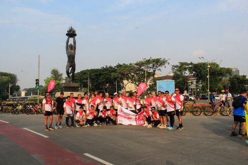 Race photo from Smartfren Run 2024 Vibes