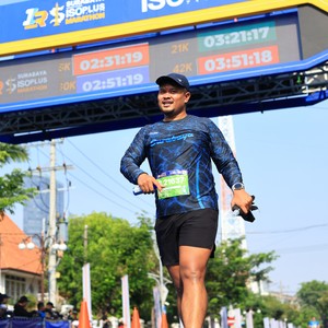 Race photo from SURABAYA ISOPLUS MARATHON 2026