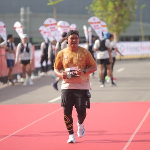 Race photo from KEDIRI HALF MARATHON 2026