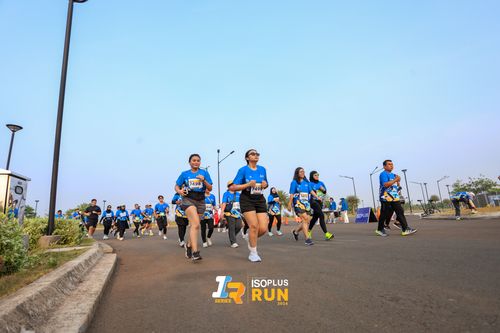 Race photo from ISOPlus Run 2024 Jakarta