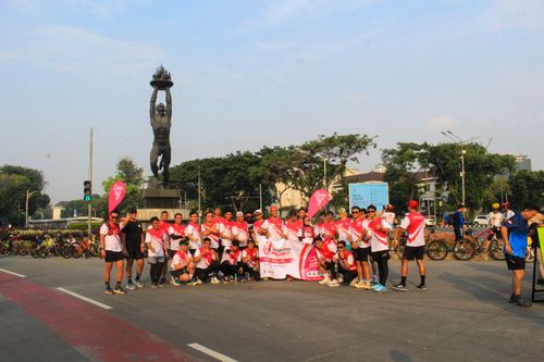 Race photo from Smartfren Run 2024 Vibes
