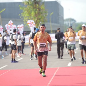 Race photo from KEDIRI HALF MARATHON 2026