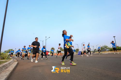 Race photo from ISOPlus Run 2024 Jakarta
