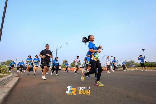 Race photo from ISOPlus Run 2024 Jakarta