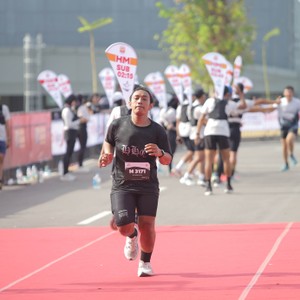 Race photo from KEDIRI HALF MARATHON 2026
