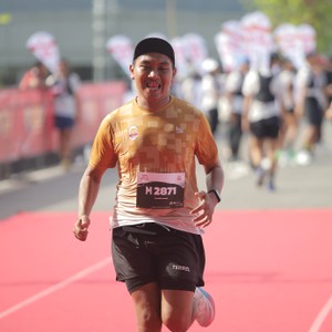 Race photo from KEDIRI HALF MARATHON 2026