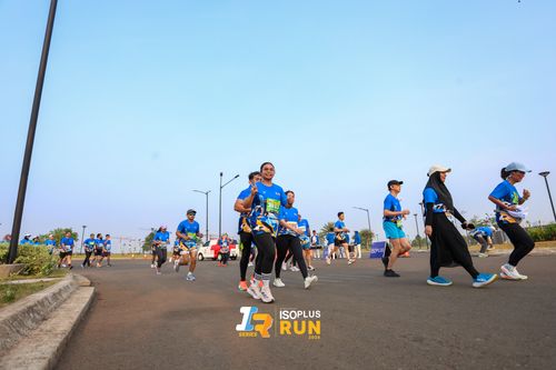 Race photo from ISOPlus Run 2024 Jakarta
