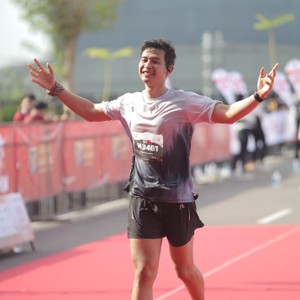 Race photo from KEDIRI HALF MARATHON 2026