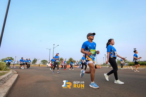 Race photo from ISOPlus Run 2024 Jakarta