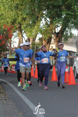 Race photo from Jabar Run 10K 2024