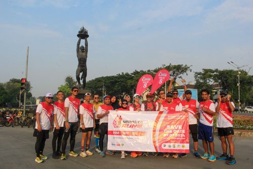 Race photo from Smartfren Run 2024 Vibes