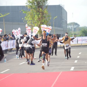 Race photo from KEDIRI HALF MARATHON 2026