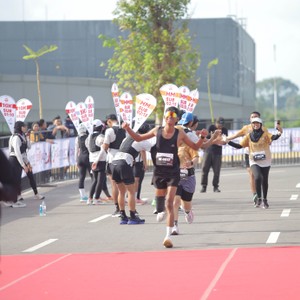Race photo from KEDIRI HALF MARATHON 2026