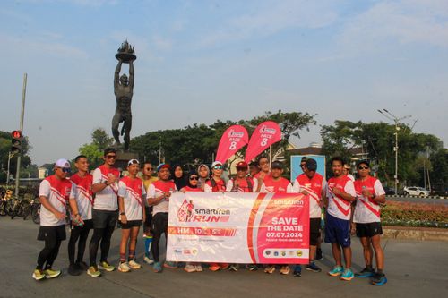 Race photo from Smartfren Run 2024 Vibes