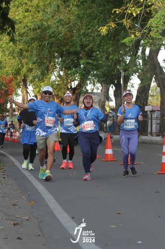 Race photo from Jabar Run 10K 2024
