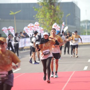 Race photo from KEDIRI HALF MARATHON 2026
