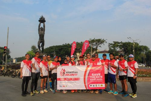 Race photo from Smartfren Run 2024 Vibes