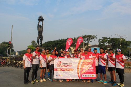 Race photo from Smartfren Run 2024 Vibes