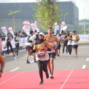 Race photo from KEDIRI HALF MARATHON 2026
