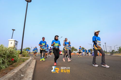 Race photo from ISOPlus Run 2024 Jakarta