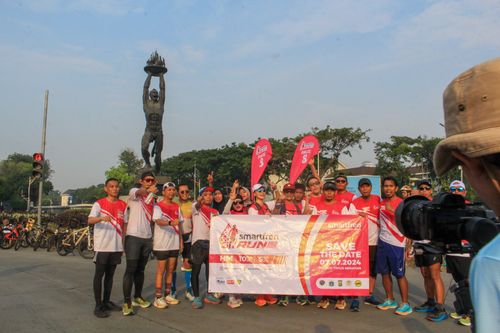 Race photo from Smartfren Run 2024 Vibes