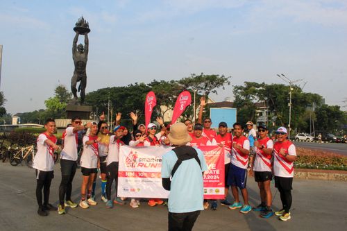 Race photo from Smartfren Run 2024 Vibes