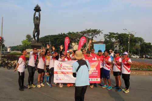 Race photo from Smartfren Run 2024 Vibes