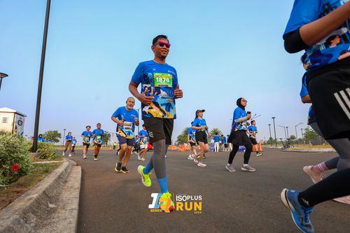 Race photo from ISOPlus Run 2024 Jakarta