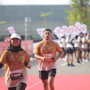 Race photo from KEDIRI HALF MARATHON 2026