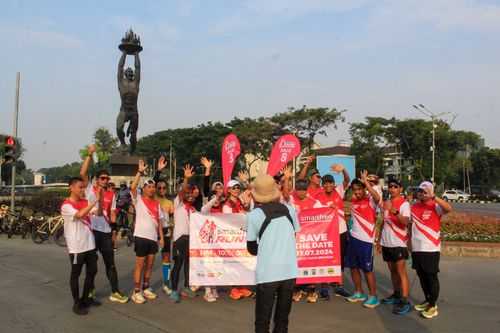 Race photo from Smartfren Run 2024 Vibes