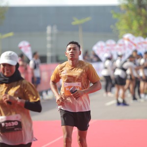 Race photo from KEDIRI HALF MARATHON 2026