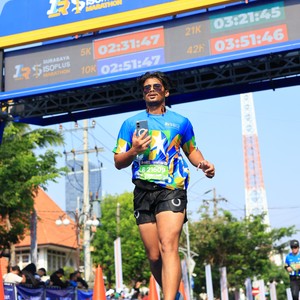 Race photo from SURABAYA ISOPLUS MARATHON 2026