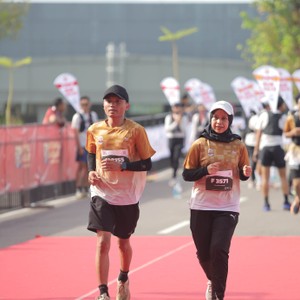 Race photo from KEDIRI HALF MARATHON 2026