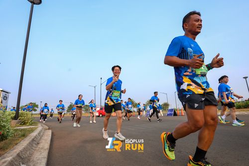 Race photo from ISOPlus Run 2024 Jakarta