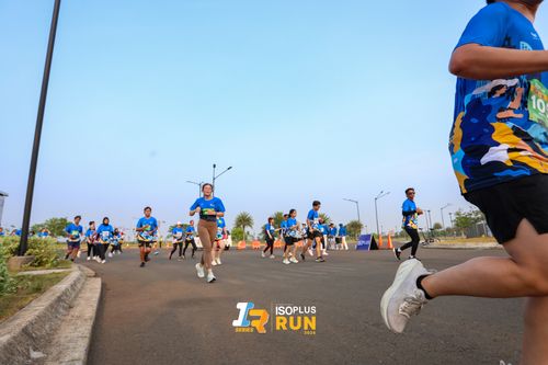 Race photo from ISOPlus Run 2024 Jakarta