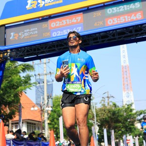 Race photo from SURABAYA ISOPLUS MARATHON 2026