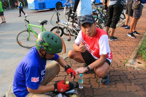 Race photo from Smartfren Run 2024 Vibes
