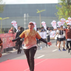 Race photo from KEDIRI HALF MARATHON 2026