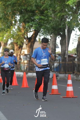 Race photo from Jabar Run 10K 2024