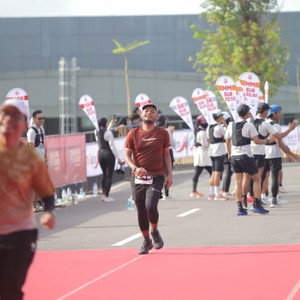 Race photo from KEDIRI HALF MARATHON 2026